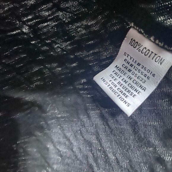 Habitat‎  Escape Top Womens S White Black Stripe 3/4 Sleeve Coastal Beachy - Picture 7 of 7